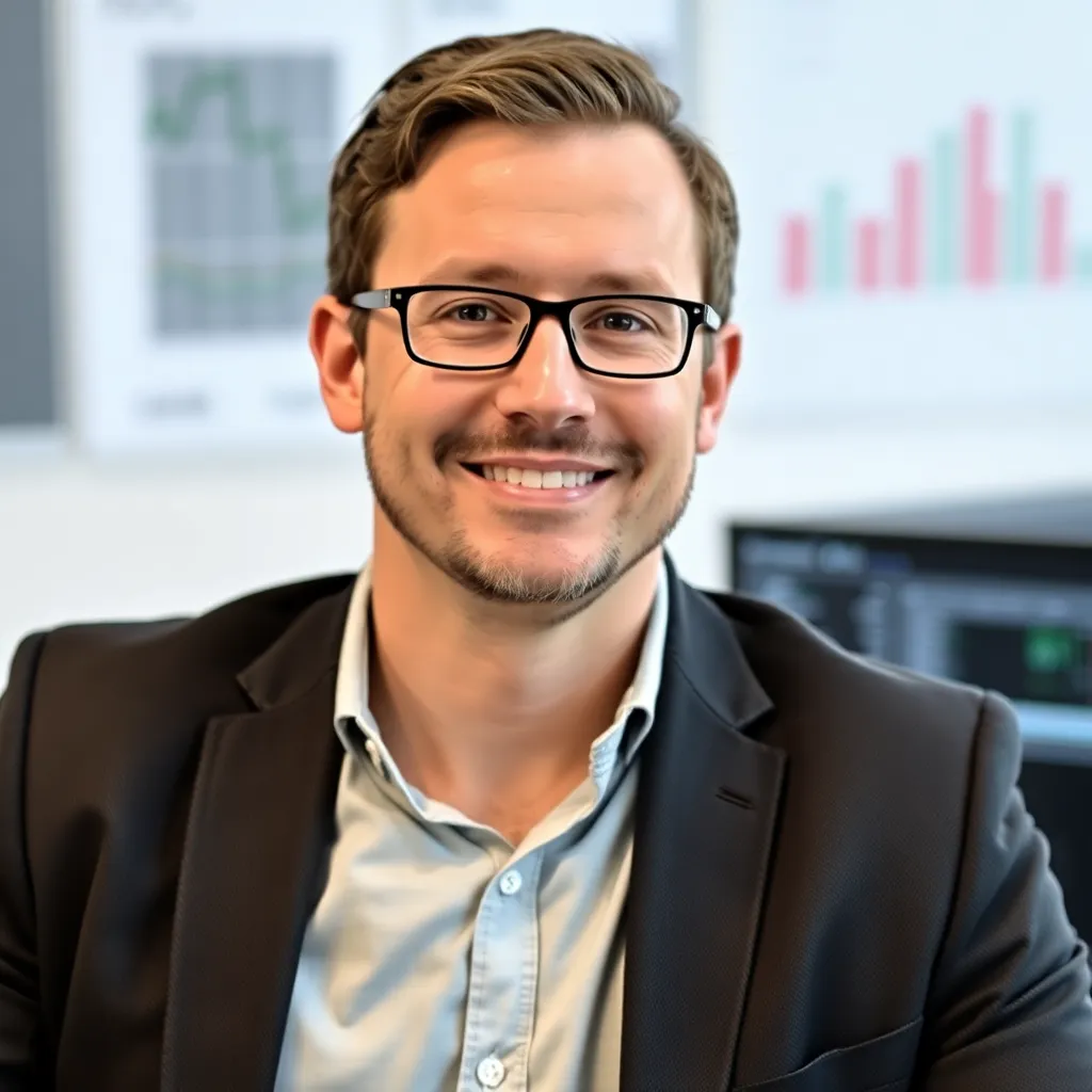 Portrait von Dr. Frank Hoffmann, Excel-Experte und ehemaliger Datenanalyst bei BMW