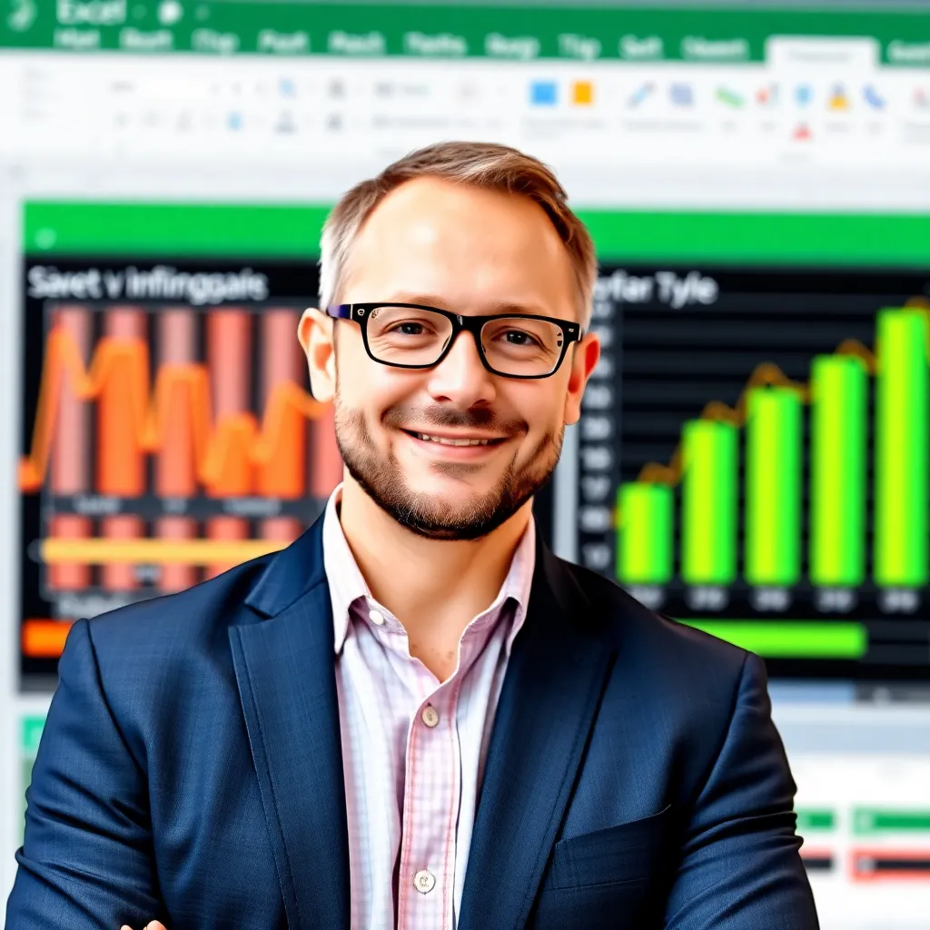 Portrait des Workshop-Leiters Dr. Markus Weber, Excel-Visualisierungsexperte